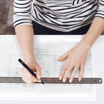 Graph Paper Pad for Blueprint Drawings and More