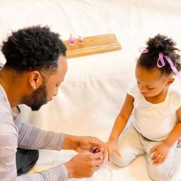 Piggy Paint Non-Toxic Nail Polish Set for Kids - Perfectly Pink