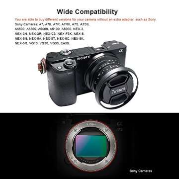 7artisans 25mm F1.8 Manual Focus Lens for Sony Cameras