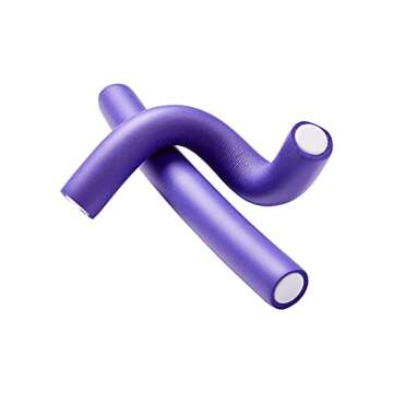 Red by Kiss Flexi Rods - Heatless Hair Curler for 90S Glamorous Bouncy Curls Beach Waves, No Slips, Sleep Styler (7" Length, 3/4" Diameter)