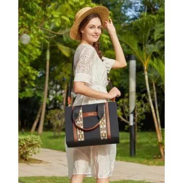 LOVEVOOK Canvas Purses with Boho Aztec Design