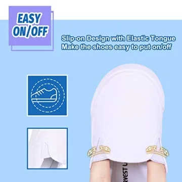 Kids Comfortable Canvas Sneakers Slip-on for Toddlers