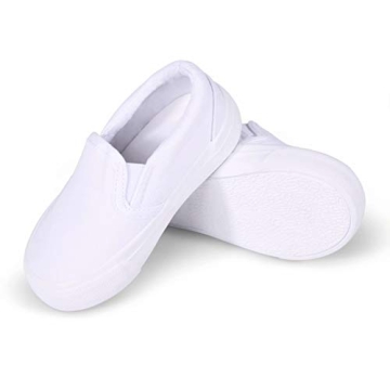 Kids Comfortable Canvas Sneakers Slip-on for Toddlers