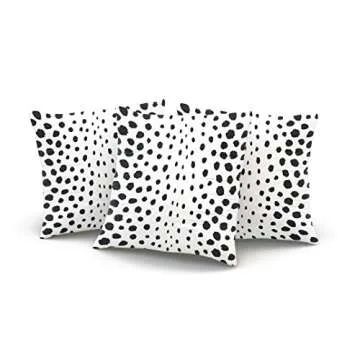 Stylish Fanaing Black Cheetah Print Pillowcase for Home