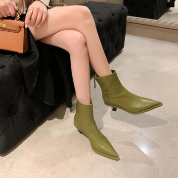 Stylish QUTAA Fashion Ankle Boots for Women - Comfortable & Chic