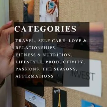 Daily Dopamine Vision Board Book for Goal Setting & Inspiration