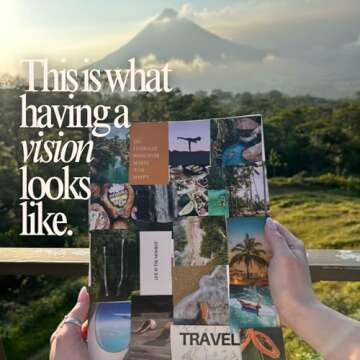 Daily Dopamine Vision Board Book for Goal Setting & Inspiration