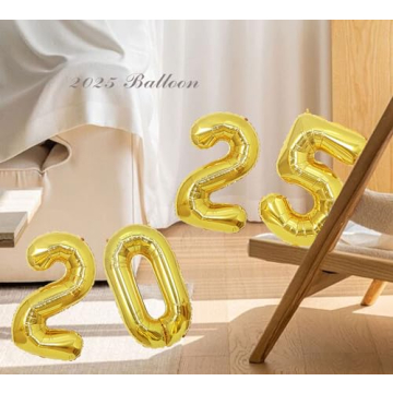 2025 Foil Balloons for New Year, Graduations, and More