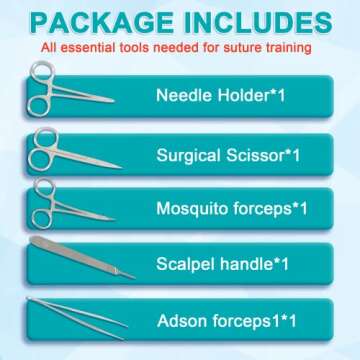 Spectabilis Suture Practice Kit for Medical Students