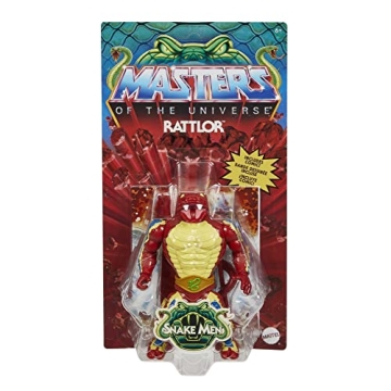 Masters of the Universe Rattlor Action Figure with Comic
