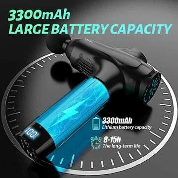 Handheld Percussion Massager for Portable Relaxation