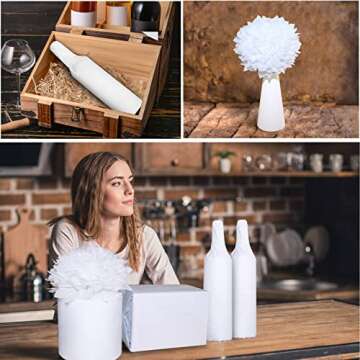 Undemouc White Tissue Paper 100 Sheets for Gifts and Crafts