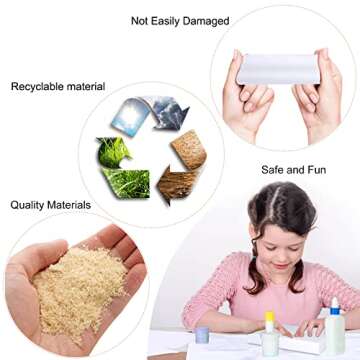 Undemouc White Tissue Paper 100 Sheets for Gifts and Crafts