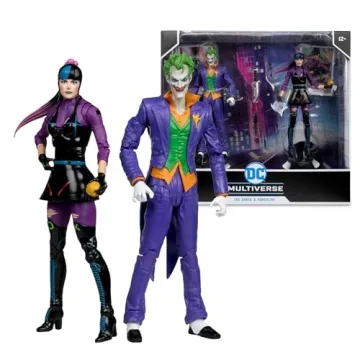 Buy McFarlane DC Multiverse Joker & Punchline 2pk Toys