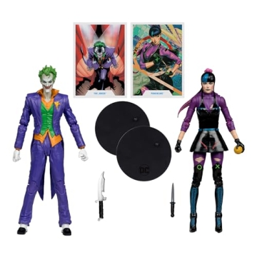Buy McFarlane DC Multiverse Joker & Punchline 2pk Toys
