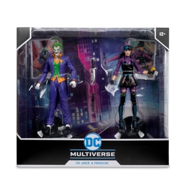 Buy McFarlane DC Multiverse Joker & Punchline 2pk Toys