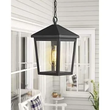 Stylish Zeyu Outdoor Pendant Light for Porches