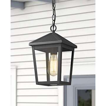 Stylish Zeyu Outdoor Pendant Light for Porches