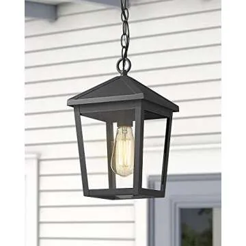 Stylish Zeyu Outdoor Pendant Light for Porches