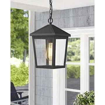 Stylish Zeyu Outdoor Pendant Light for Porches
