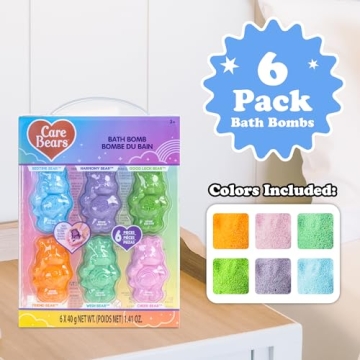 Care Bears Bubblegum Bath Bombs - Fun & Colorful for Kids