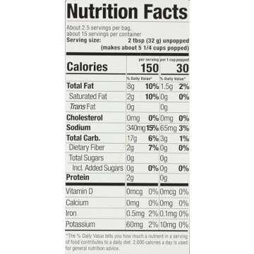 SKINNY POP Butter Microwave Popcorn, 16.8 OZ