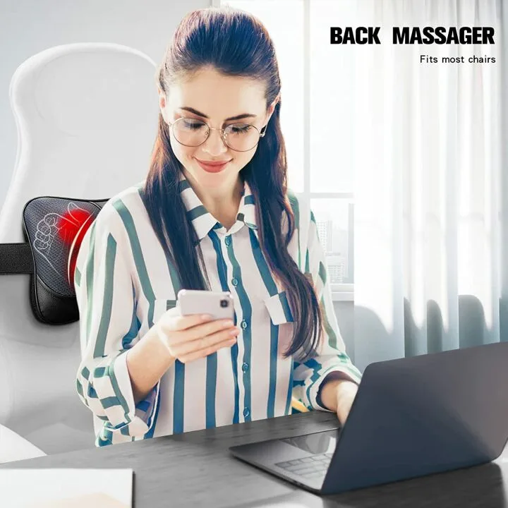 Shiatsu Neck and Back Massager Pillow with Heat