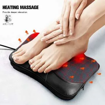 Shiatsu Neck and Back Massager Pillow with Heat