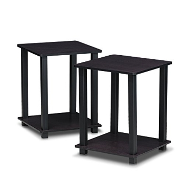 Furinno Simplistic Set of 2 End Table: Perfect for Small Spaces