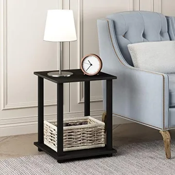 Furinno Simplistic End Table Set for Compact Living