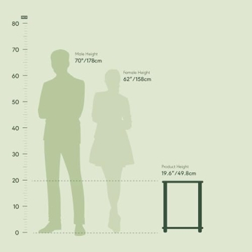 Furinno Simplistic End Table Set for Compact Living