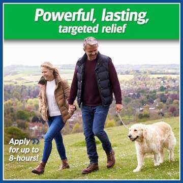 Salonpas Lidocaine 4% Pain Relieving Gel-Patch, 6 Count, for Back, Neck, Shoulder, Knee & Elbow Pain