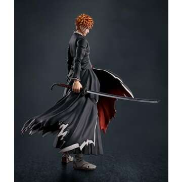 TAMASHII NATIONS - Bleach - Ichigo Kurosaki -Getsugatensho- S.H.Figuarts Action Figure