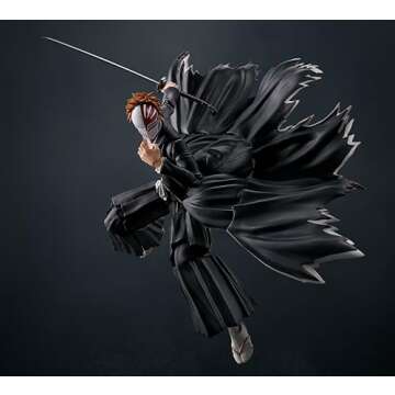 TAMASHII NATIONS - Bleach - Ichigo Kurosaki -Getsugatensho- S.H.Figuarts Action Figure