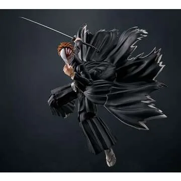TAMASHII NATIONS - Bleach - Ichigo Kurosaki -Getsugatensho- S.H.Figuarts Action Figure