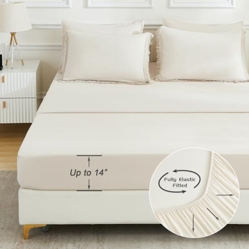 Andency Beige Comforter Set - 7 Pieces Soft Bedding Set