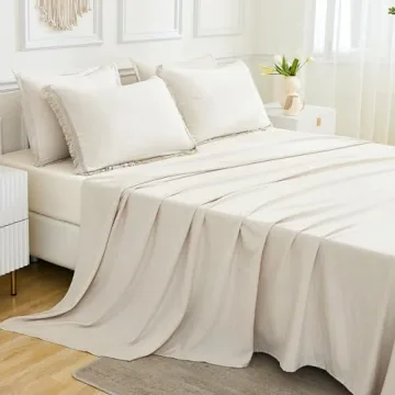 Andency Beige Comforter Set - 7 Pieces Soft Bedding Set