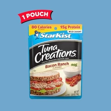 StarKist Tuna Creations Bacon Ranch Pouch - Easy Protein Snack