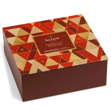 Tea Forte Holiday Tea Assortment 40 Count Gift Box