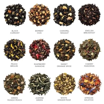 Tea Forte Holiday Tea Assortment 40 Count Gift Box