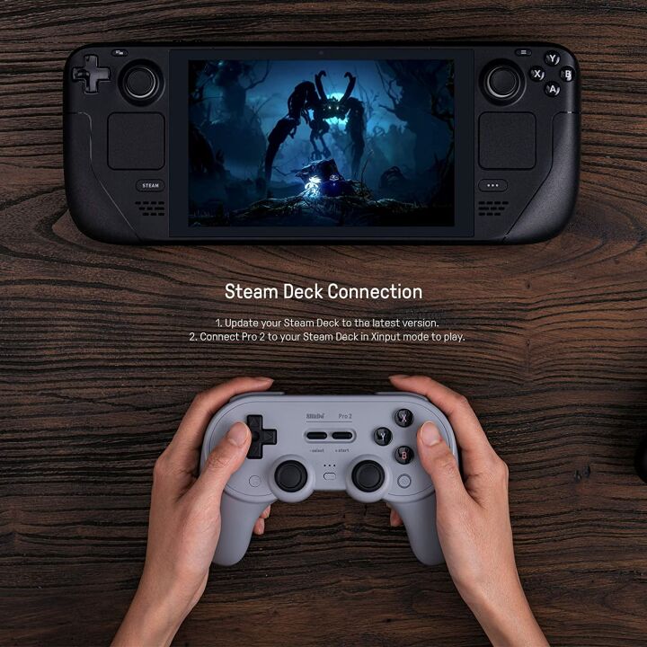 8BitDo Pro 2 Bluetooth Controller Gray Edition