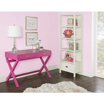 Stunning Raspberry Pink Writing Desk for Home Office