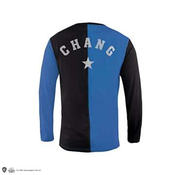 Cinereplicas - Triwizard T-Shirt Harry Potter - Gryffindor/Slytherin/Ravenclaw/Hufflepuff - XS/S/M/L/XL - Official License (US, Alpha, X-Large, Regular, Regular, Blue)