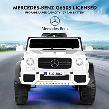 JOYLDIAS Mercedes Kids Ride On Electric Car
