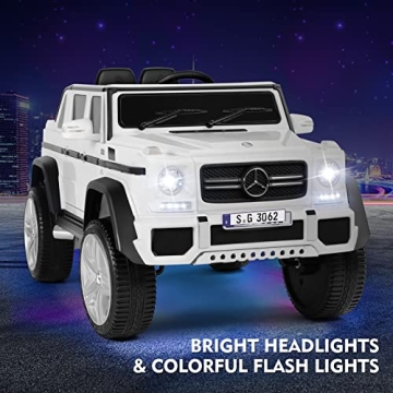 JOYLDIAS Mercedes Kids Ride On Electric Car