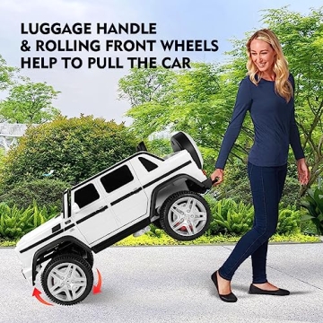 JOYLDIAS Mercedes Kids Ride On Electric Car