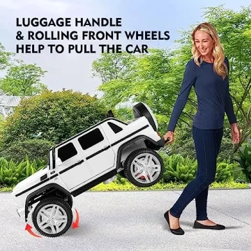 JOYLDIAS Mercedes Kids Ride On Electric Car