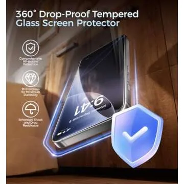 MAGIC JOHN iPhone 16 Pro Screen Protector 2 Pack