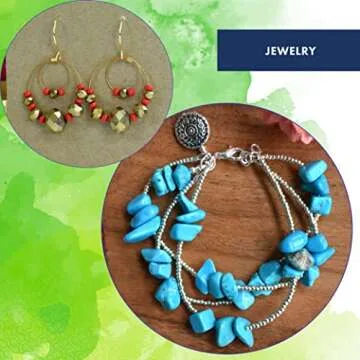 Beadalon 7 Strand Stainless Steel Bead Stringing Wire, 0.018 in / 0.46 mm, Bright, 100 ft / 31 m