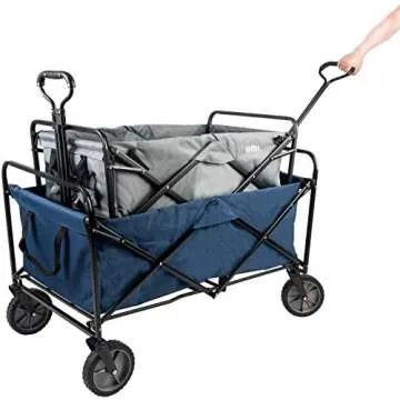 GOJOOASIS Collapsible Beach Wagon for All Outdoor Activities